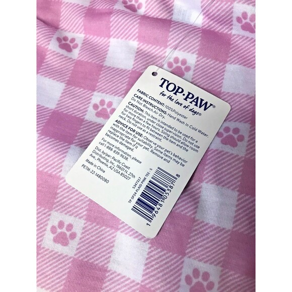 New Dog Clothing Lot 3 Pieces Shirts Floral Plaid Outfits Puppy Doggie Small - Picture 6 of 9